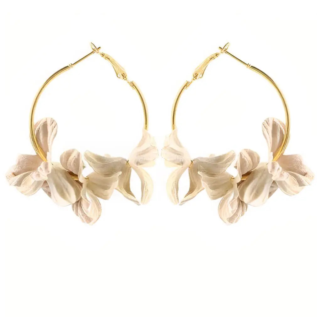 Aussie White  Earrings