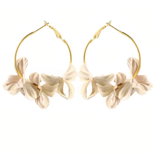 Aussie White  Earrings