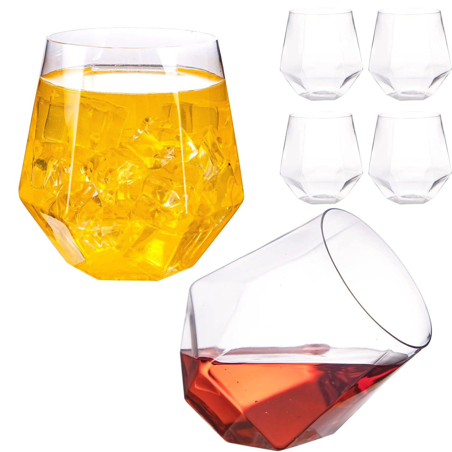 Diamond Wine Cups 32 Pack